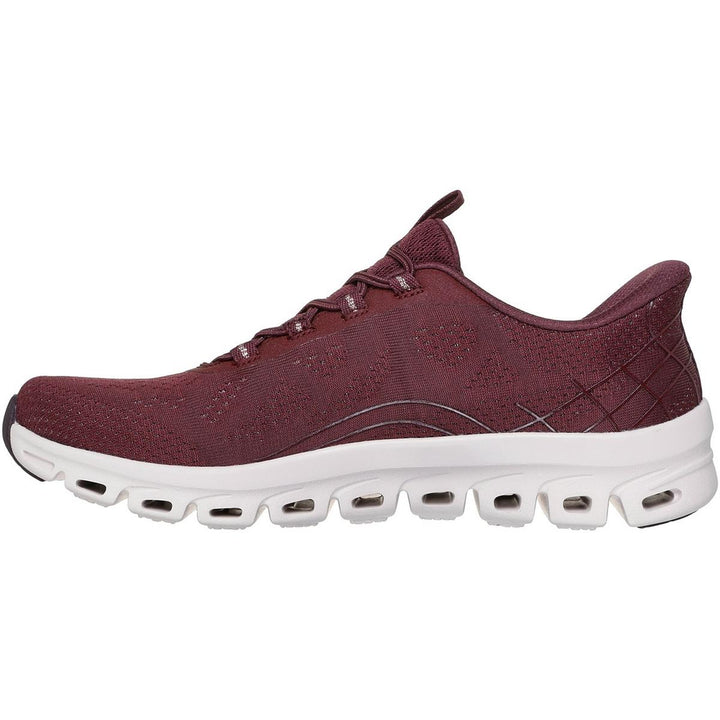 Skechers Glide-Step Elevate Amaze Trainers Burgundy