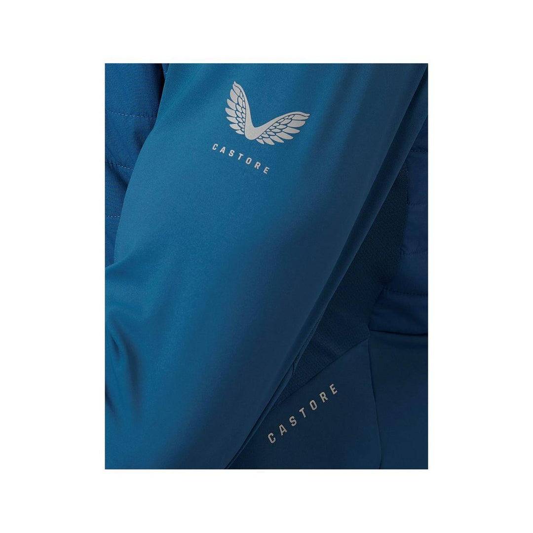Castore Hybrid Quarter Zip Dark Teal – view 6