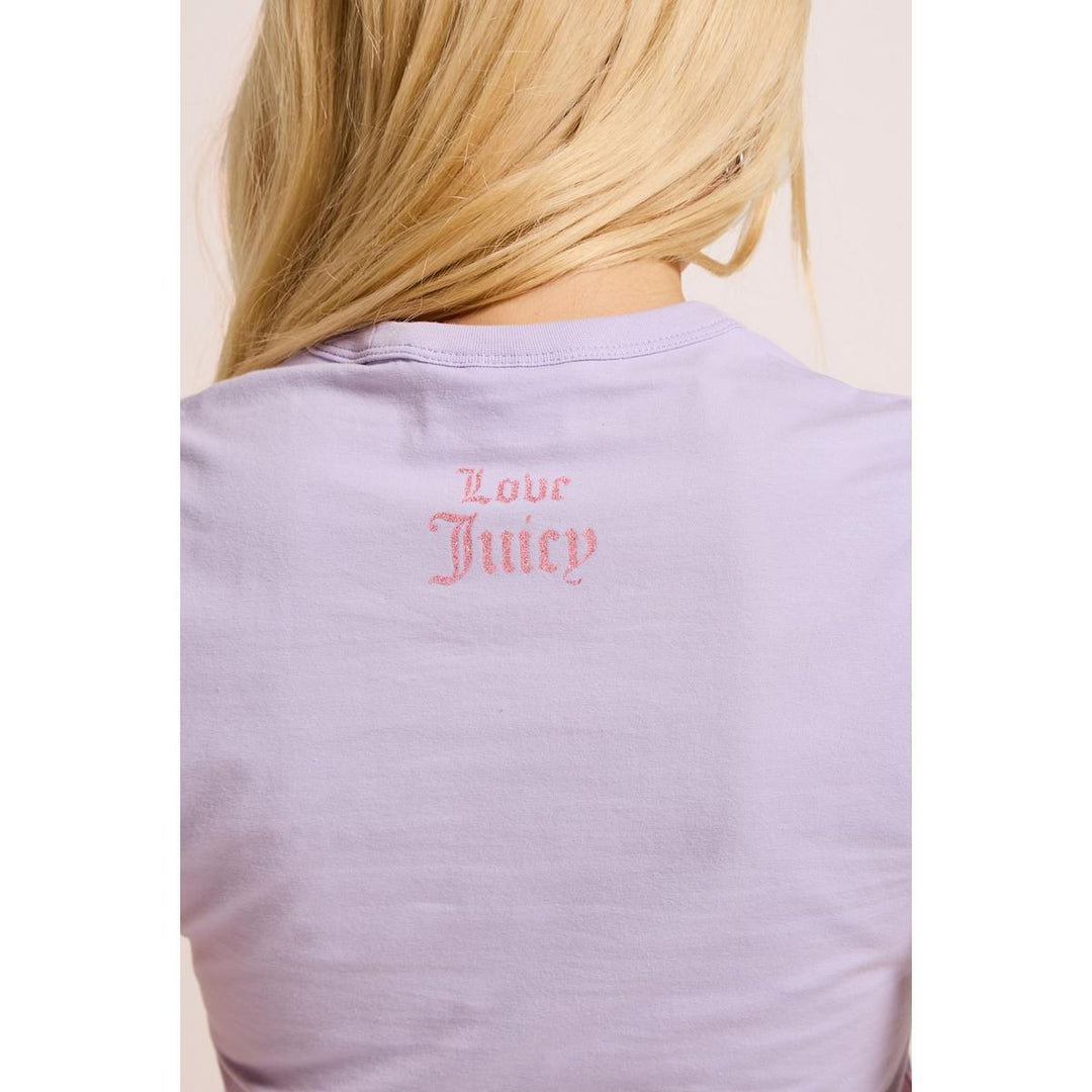 Juicy Couture JUST JUICY HILTON T-SHIRT Pastel Lilac