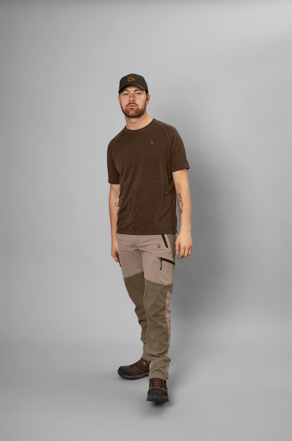 Seeland Active S/S T-shirt Demitasse Brown – view 7