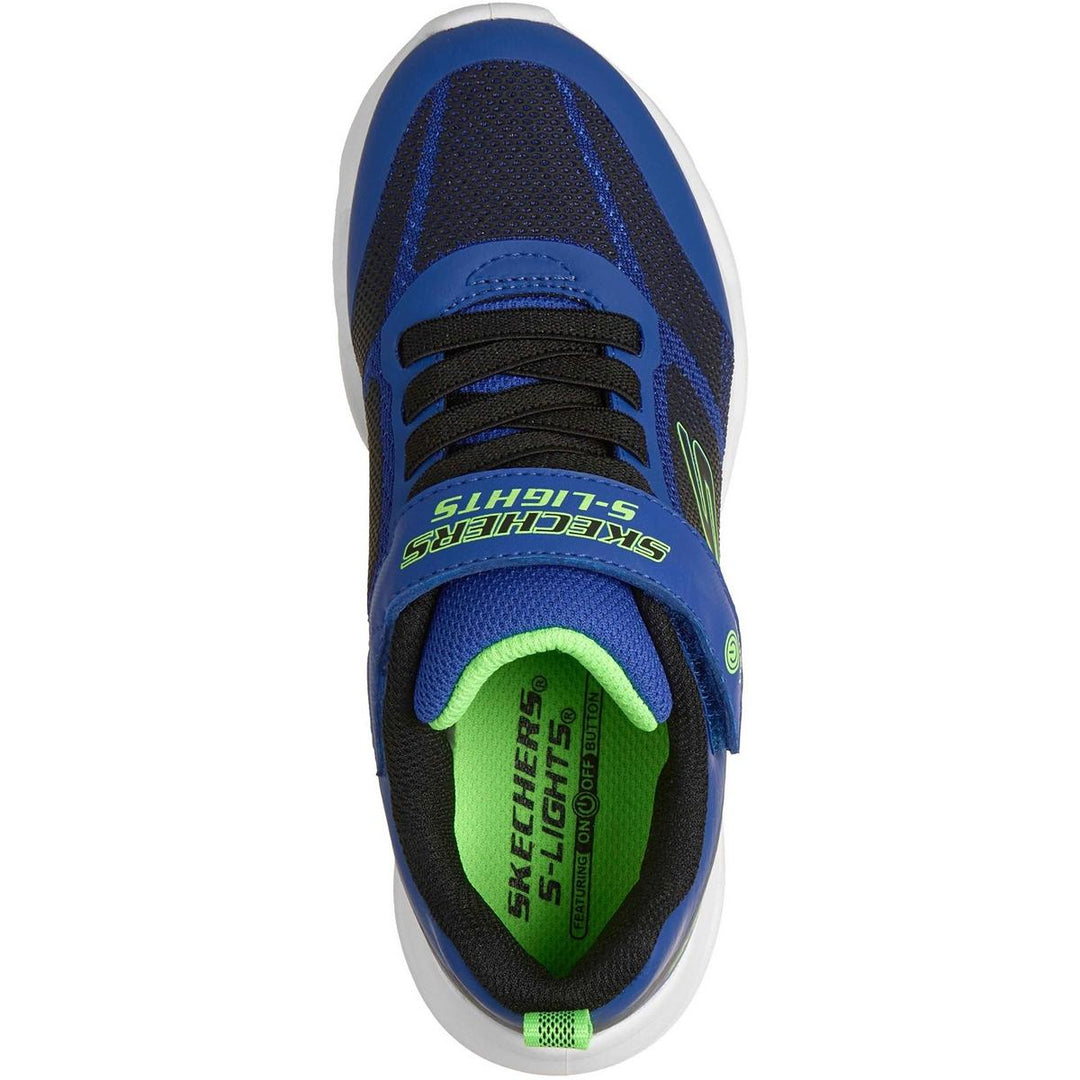 Skechers Glide-Step Lights Trainers Blue/Black