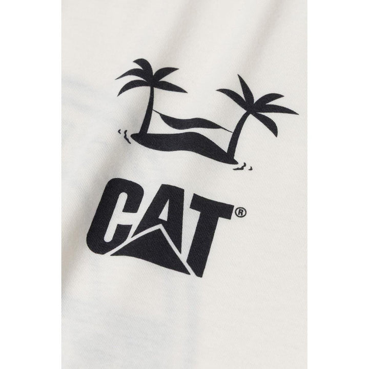 Caterpillar Graphic Tee Vanilla – view 3