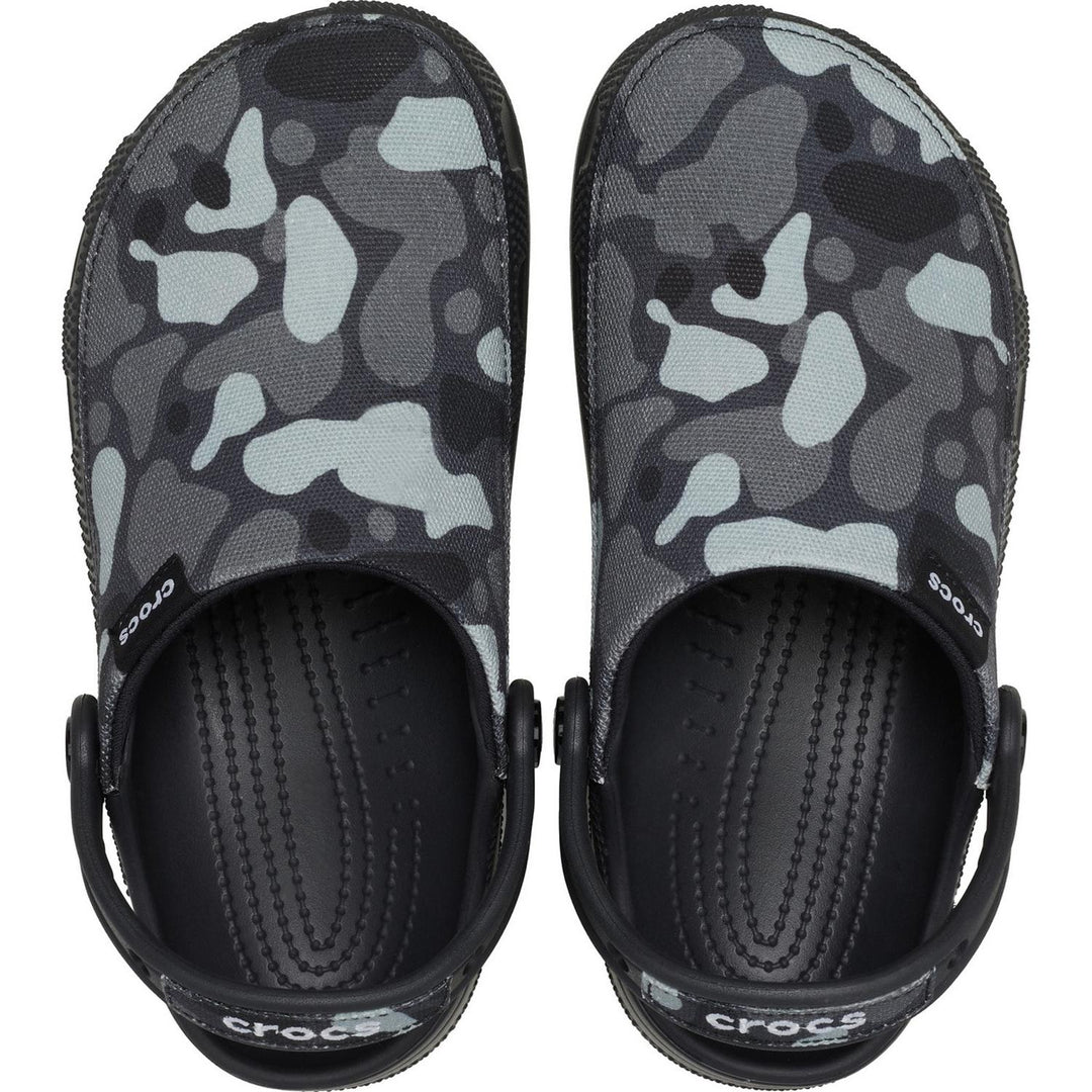 Classic Crafted Camo Clog Black