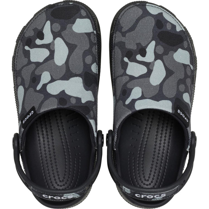 Classic Crafted Camo Clog Black