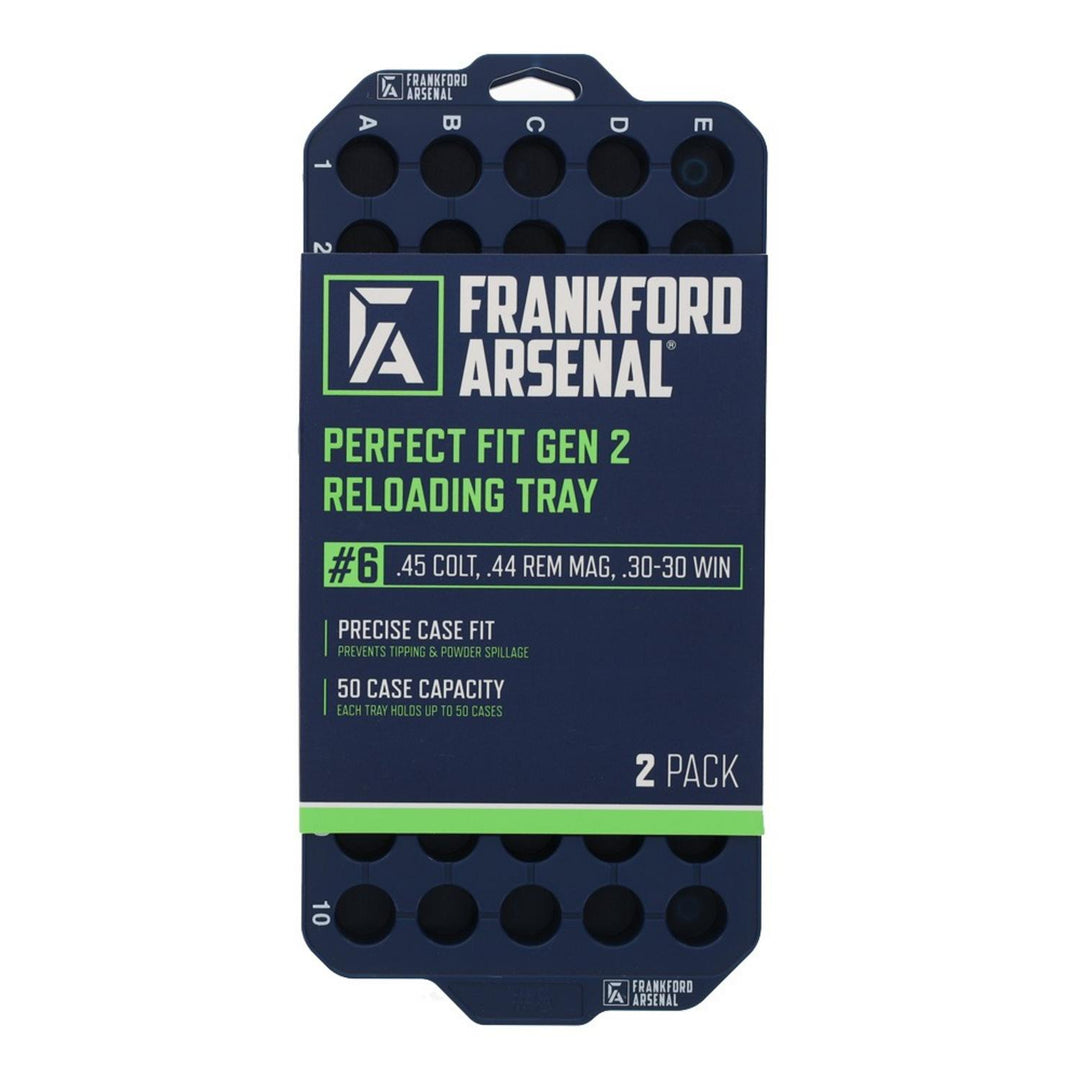 Frankford Arsenal Perfect Fit Gen2 Reloading Tray No6 2pk