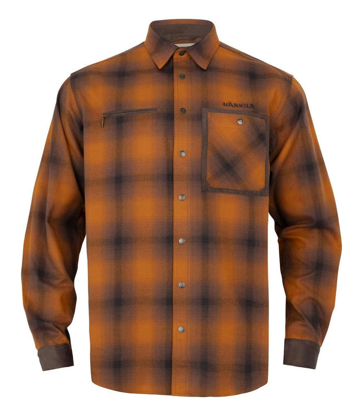 Harkila Folke L/S shirt Maple check