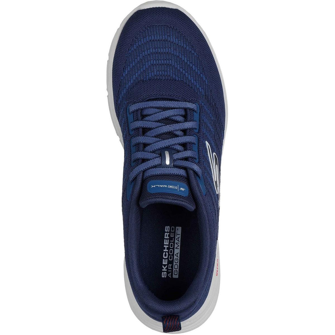 Skechers GO Walk 8 Day Trainer Navy/Red