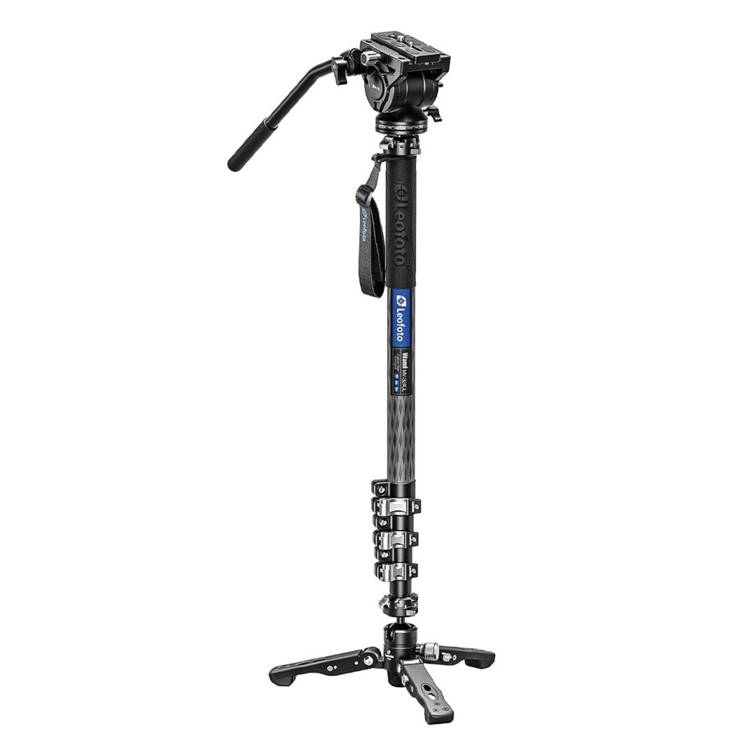Leofoto Wand Pro MV-324C&BV-10 Flip Lock Carbon Fibre Monopod