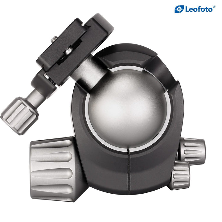 Leofoto LH-55 55mm Low Profile Ball Head with QP-70N Plate
