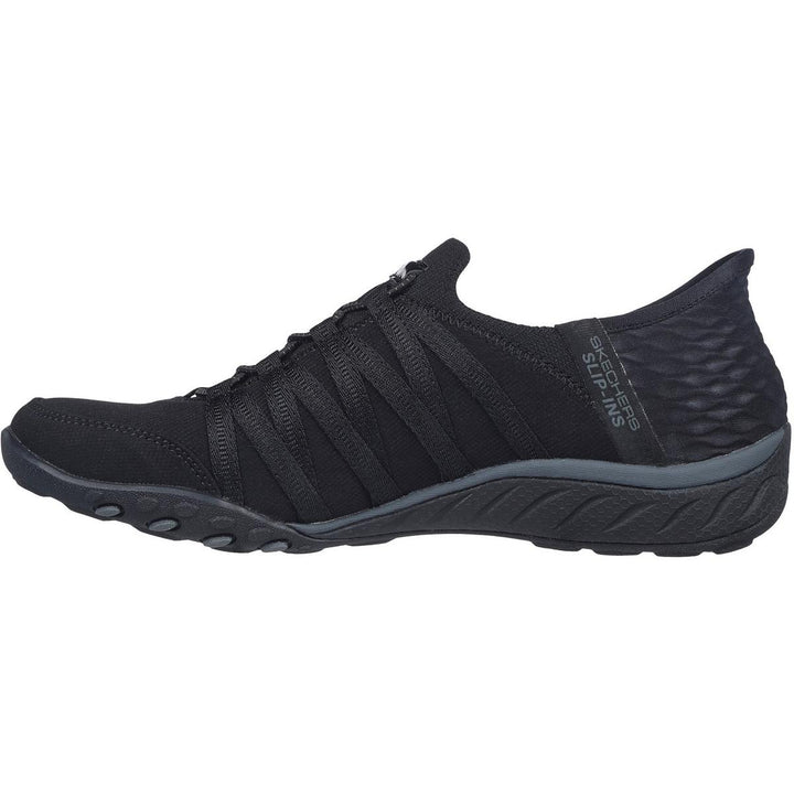 Skechers Breathe-Easy Roll-With-Me Shoes Black