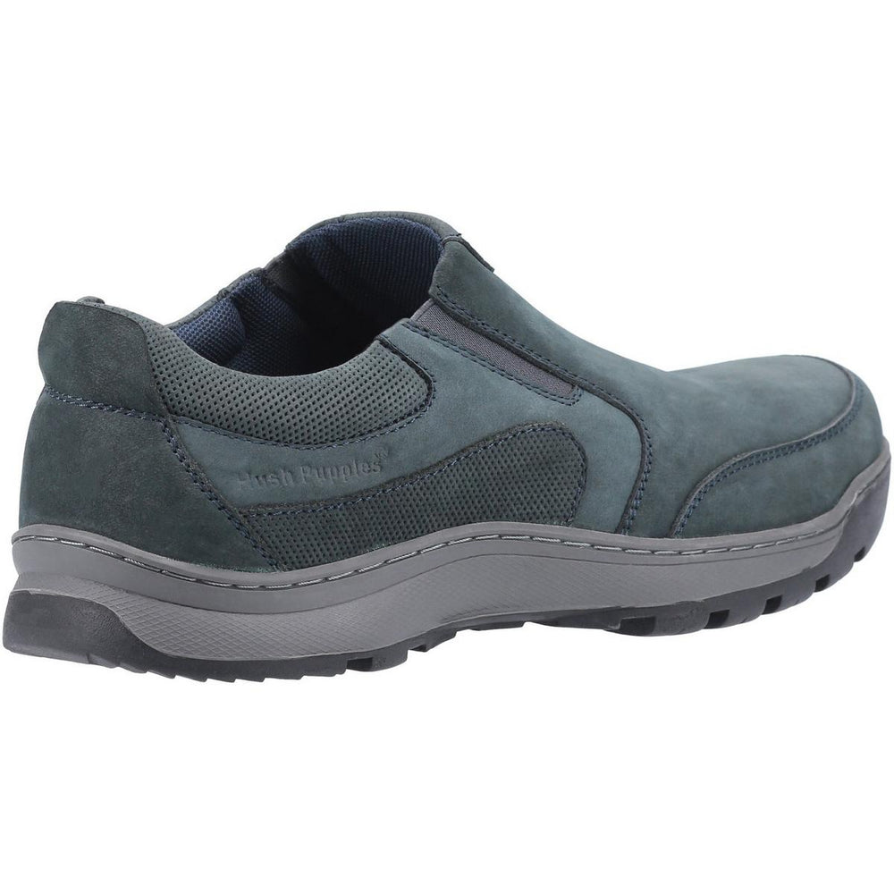 Hush Puppies Jasper Trainer Navy Nubuck – view 2