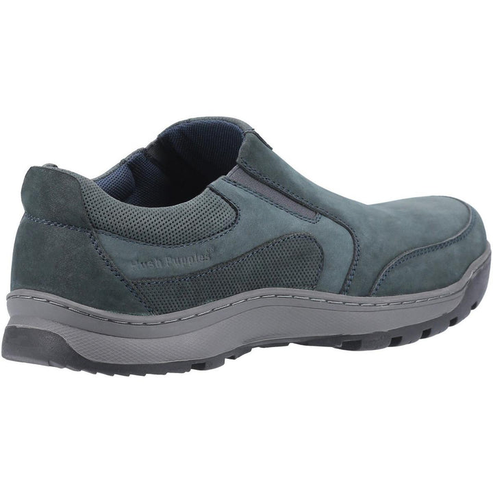 Hush Puppies Jasper Trainer Navy Nubuck – view 2