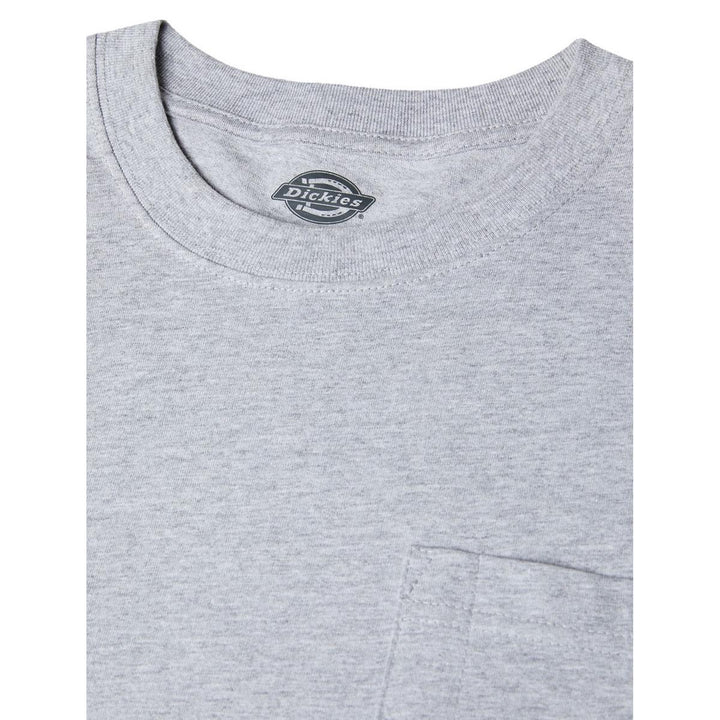 Dickies Pocket Tee Long Sleeve Heather Grey