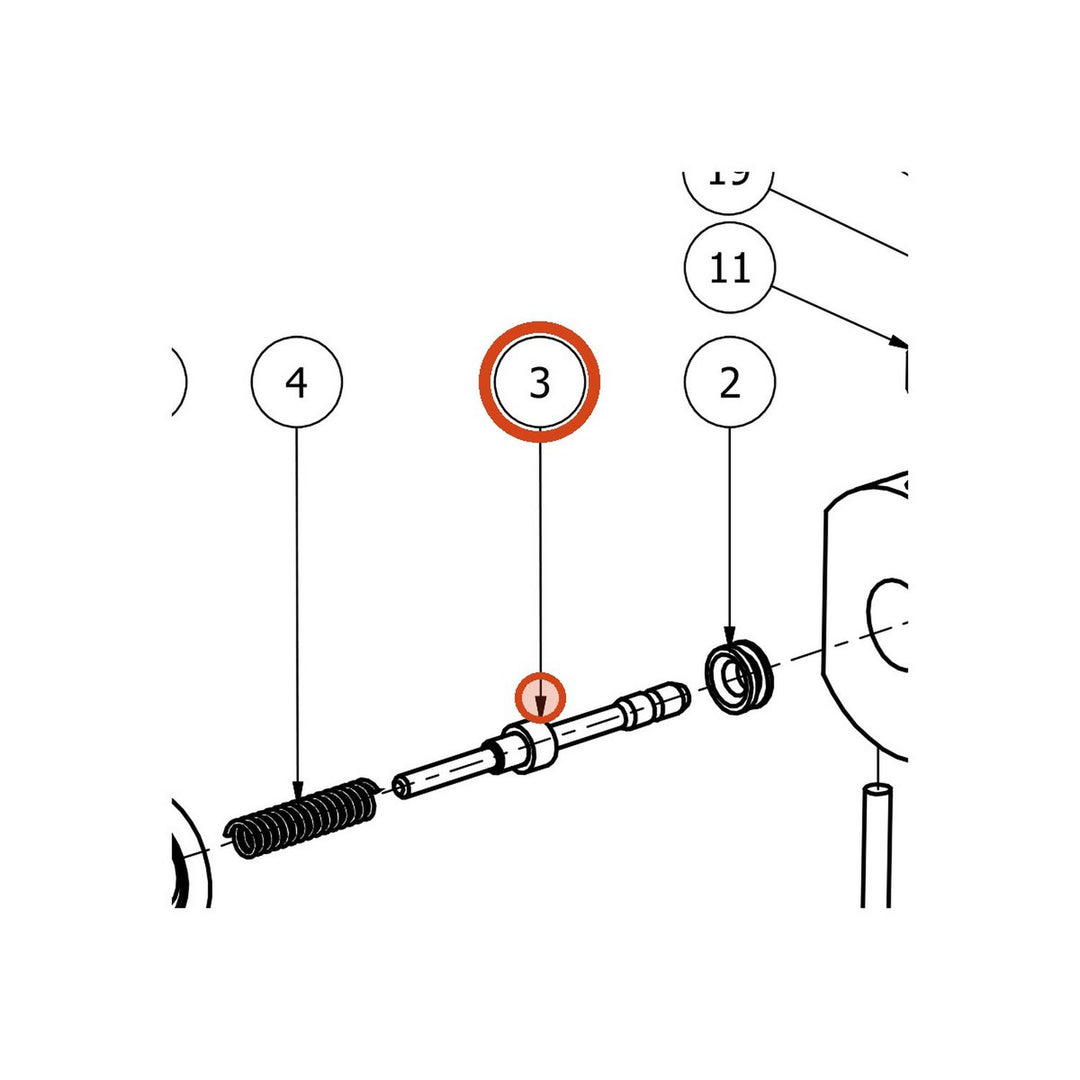 FX Valve Pin V2 Complete 7035 GunSmith Parts