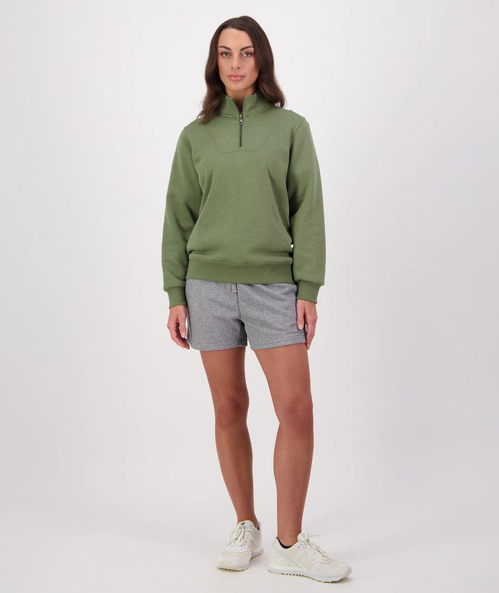Swanndri Women's Hazelwood Quarter Zip Sweatshirt