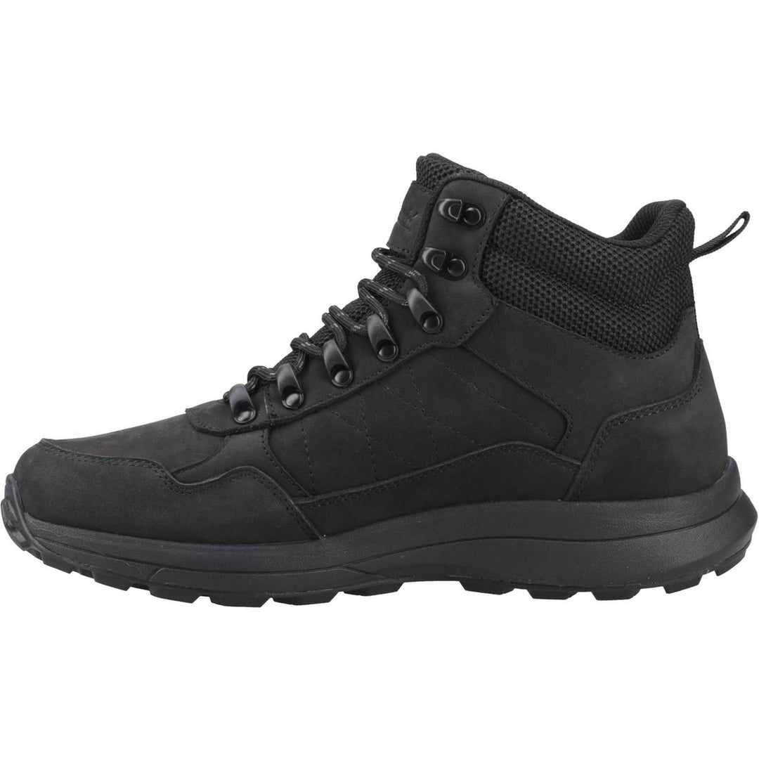 Oddington Mens Nubuck Black