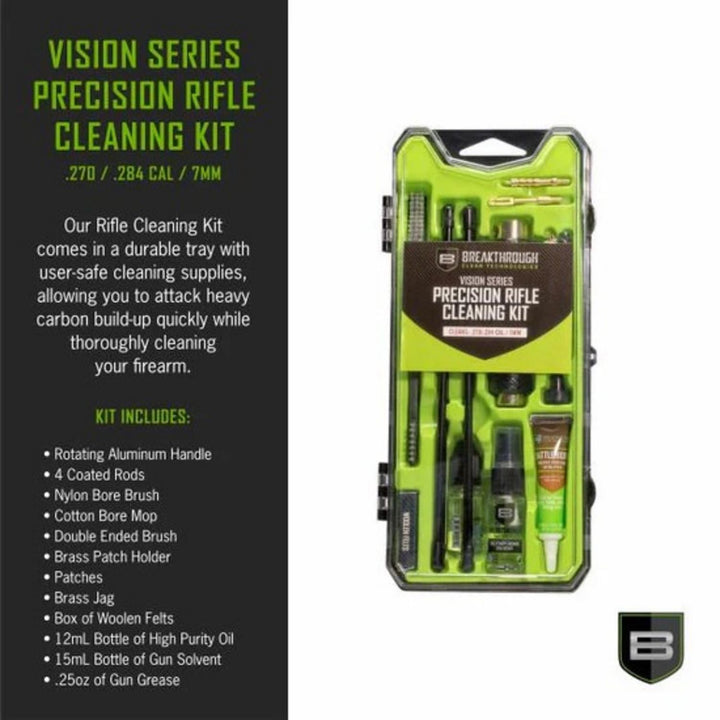 Breakthrough Clean Vision Series Rifle Cleaning Kit .270 / .284 / 7mm