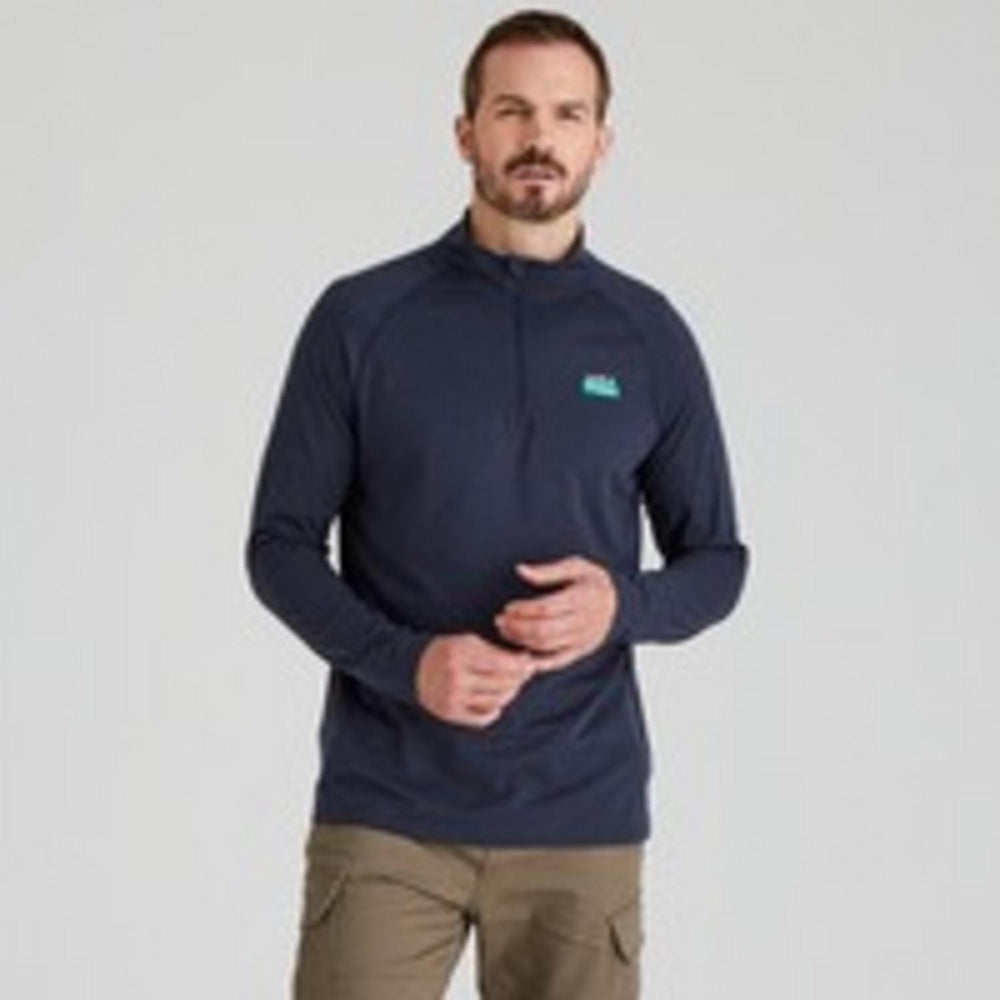 Ridgeline Baseline Pull-on Zip Top Base Layer – view 2