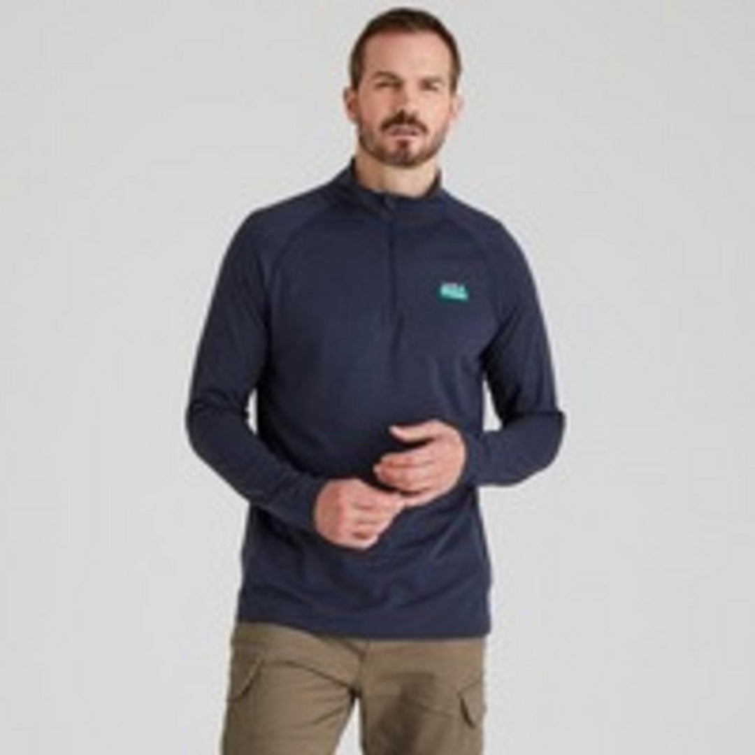 Ridgeline Baseline Pull-on Zip Top Base Layer – view 2