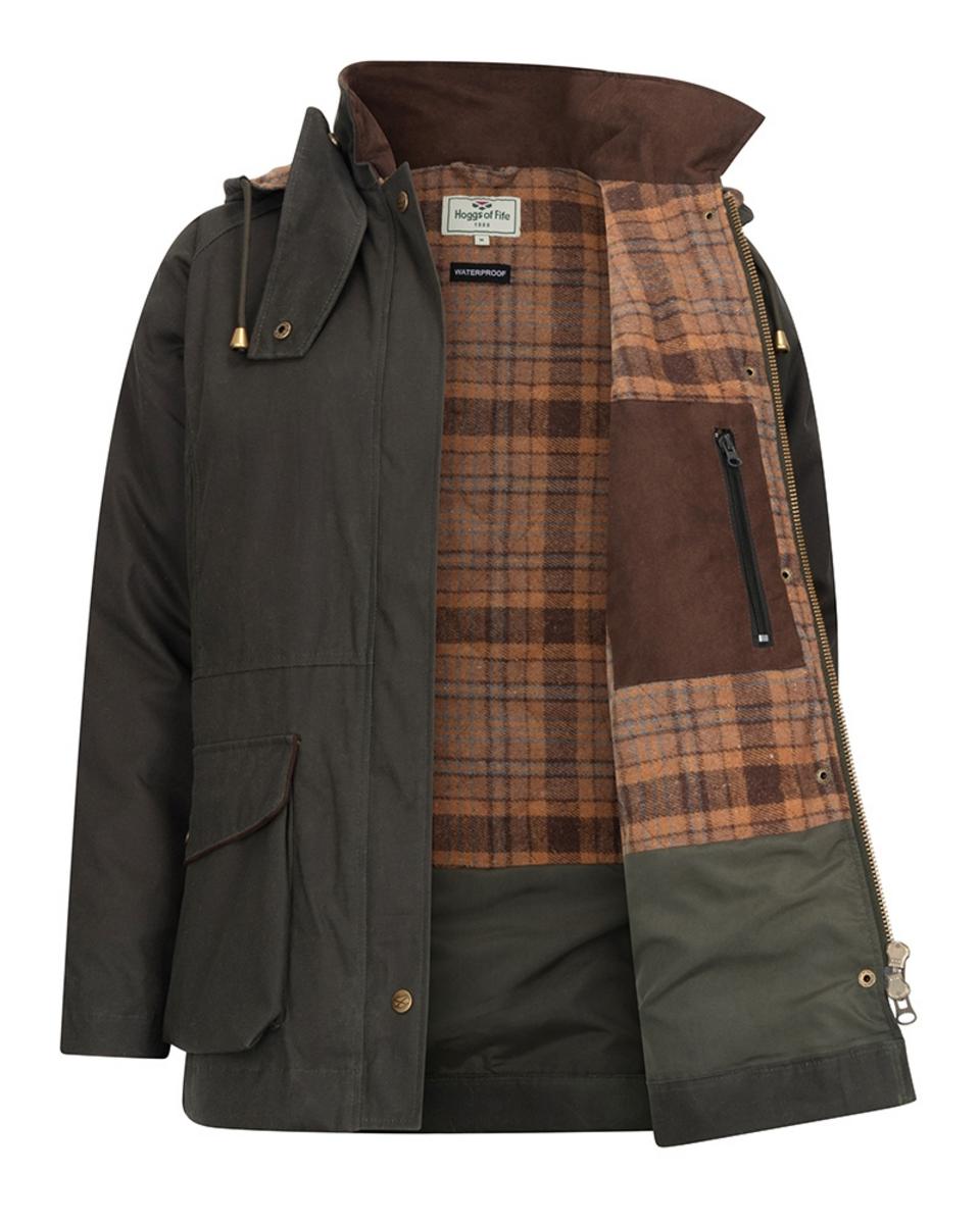 Hoggs of Fife Kelso Waterproof Ladies Wax Jacket