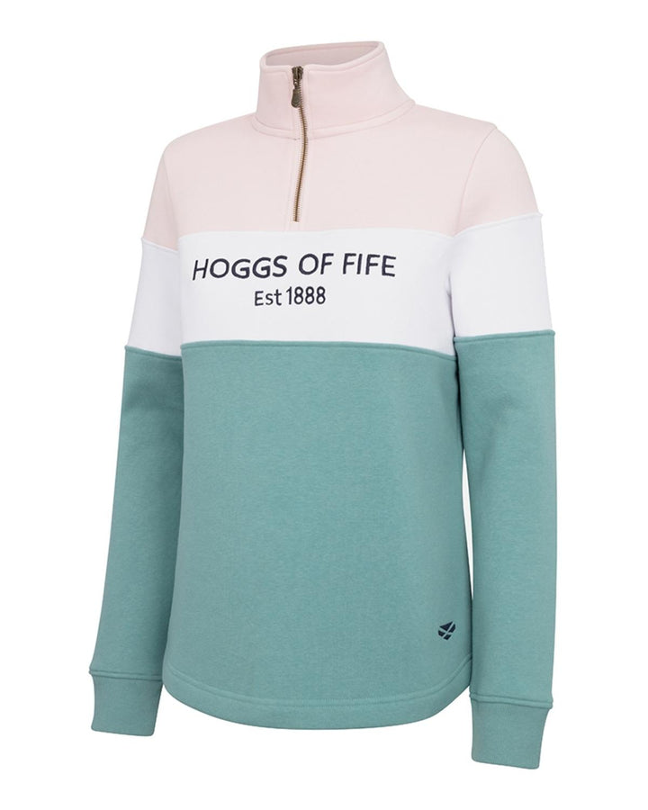 Hoggs of Fife Dumfries 1888 Ladies 1/4 Zip Sweatshirt – view 8