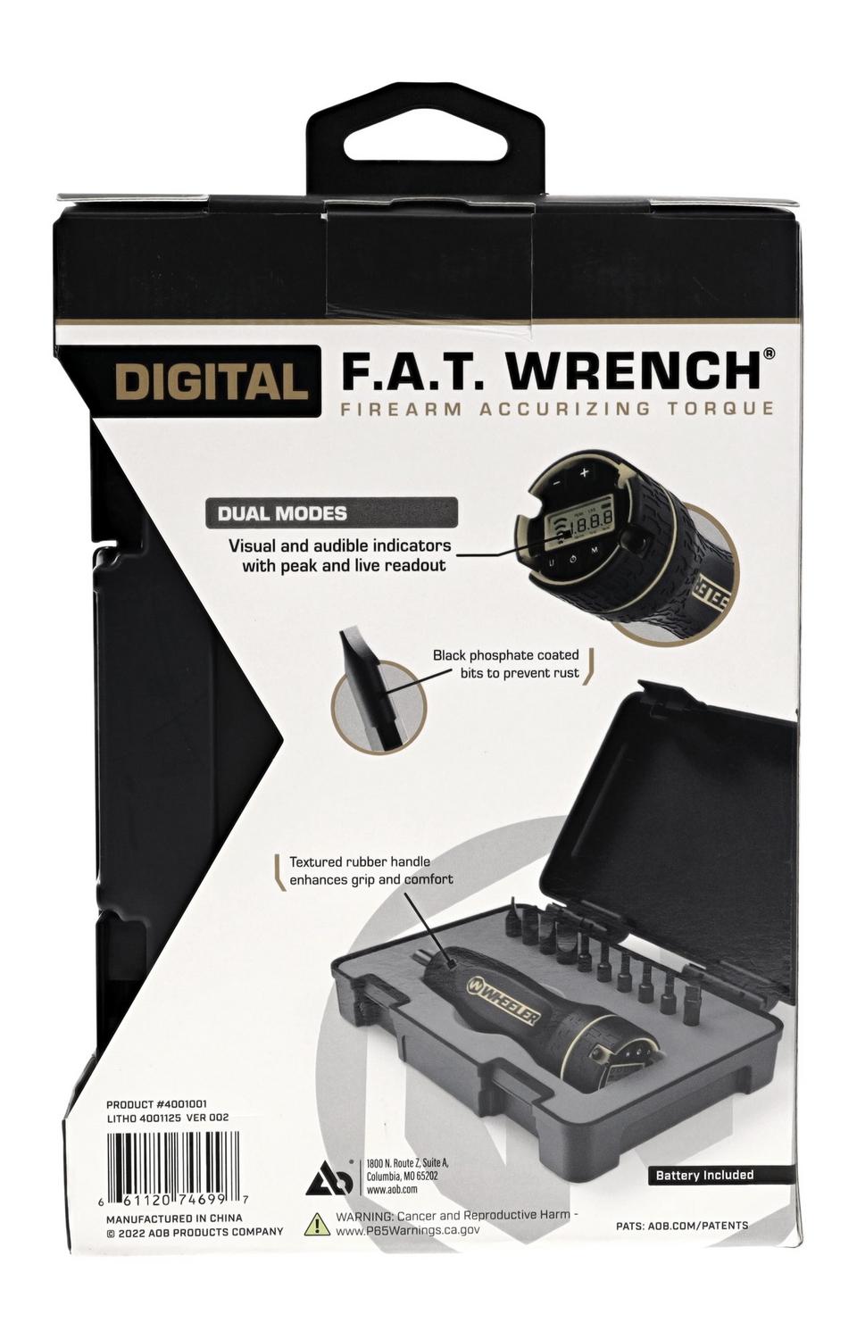 Wheeler 2023 Digital FAT Wrench