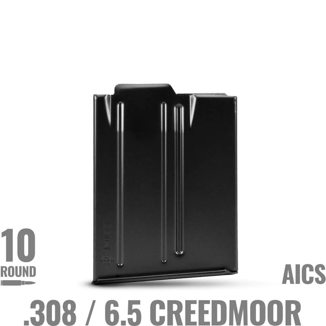 MDT AICS Metal Magazine SA .308 10 Round No Binder Plate