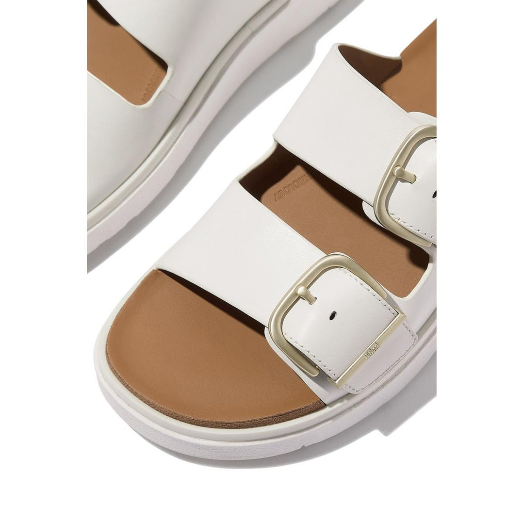 Fitflop Gen-FF Two-Bar Slides Urban White
