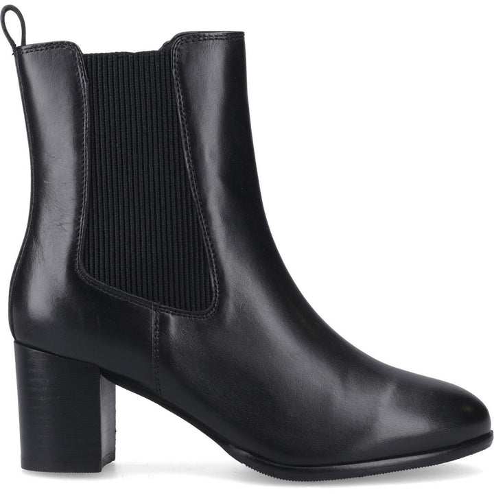 Camellia Heeled Boot BLACK
