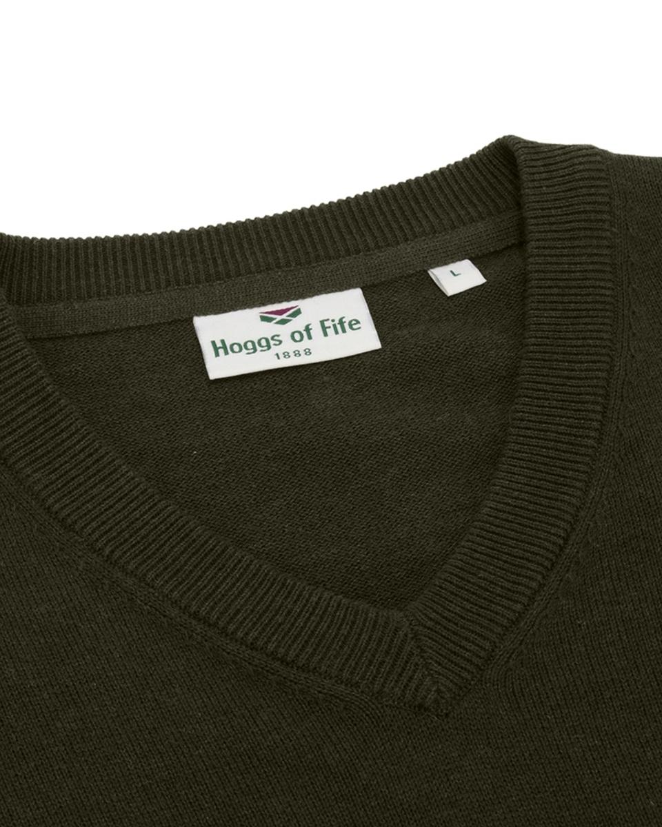 Hoggs of Fife Stirling II LS Pullover - Fern