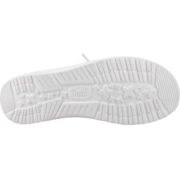 HEYDUDE Wendy Slip Terry Stripe Mule Navy Blazer/Egret