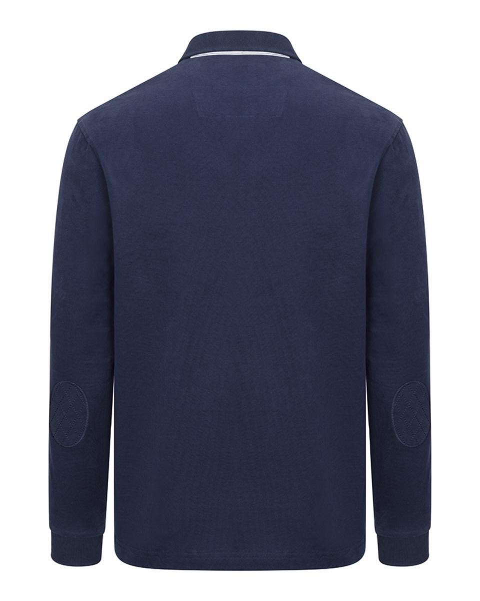 Hoggs of Fife Moffat LS Rugby Shirt – view 3