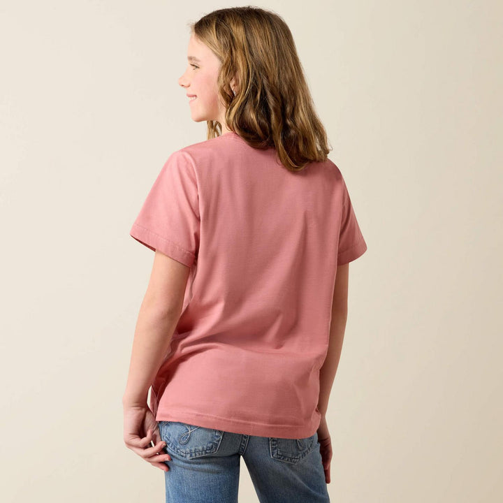 Ariat Girls Ariat Horse Frame Short Sleeve T-Shirt – view 2