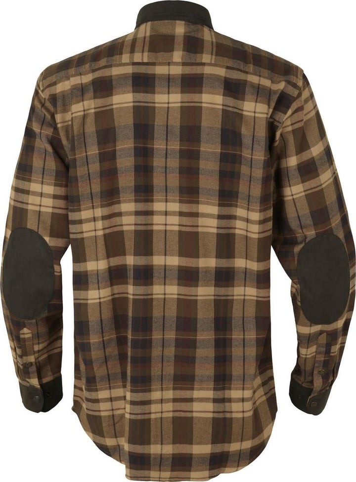 Harkila Pajala shirt Beige w/brown