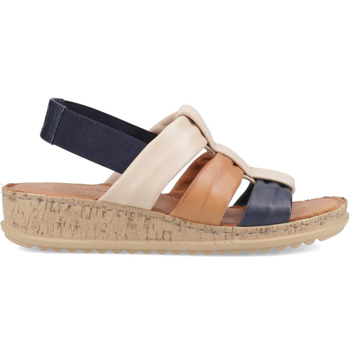 Hush Puppies Eden Gladiator Sandal Navy Mix – view 5
