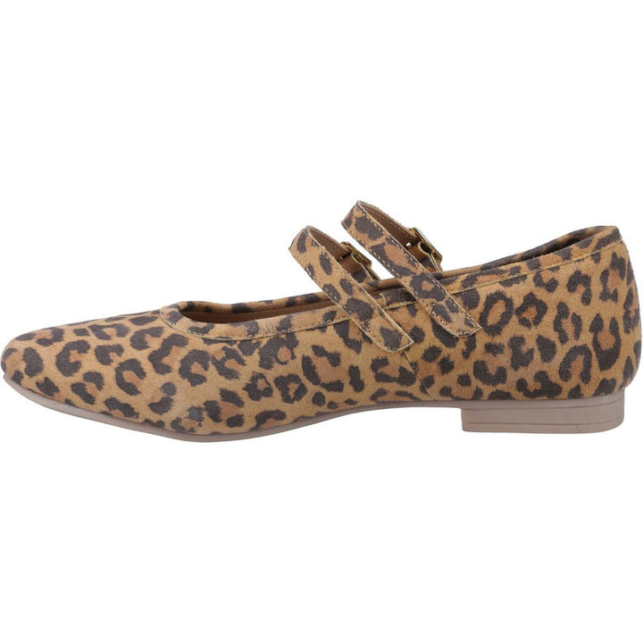 Hush Puppies Nancy Mary Jane Ballet Leopard – view 4