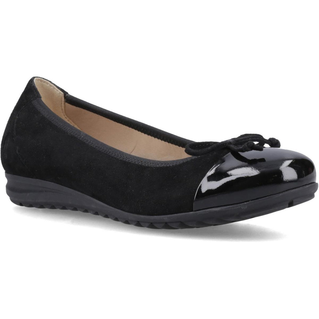 Hush Puppies Laurie Toe Cap Ballerina