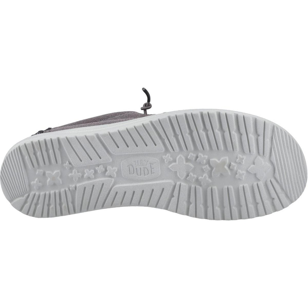 HEYDUDE Wally Workwear Shoes Granite Grey/Black