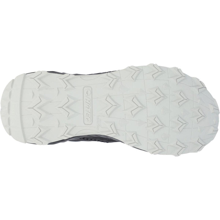 Hi-Tec Fuse Trail Mid WP Trainers Black/Cool Grey/Cyclamen