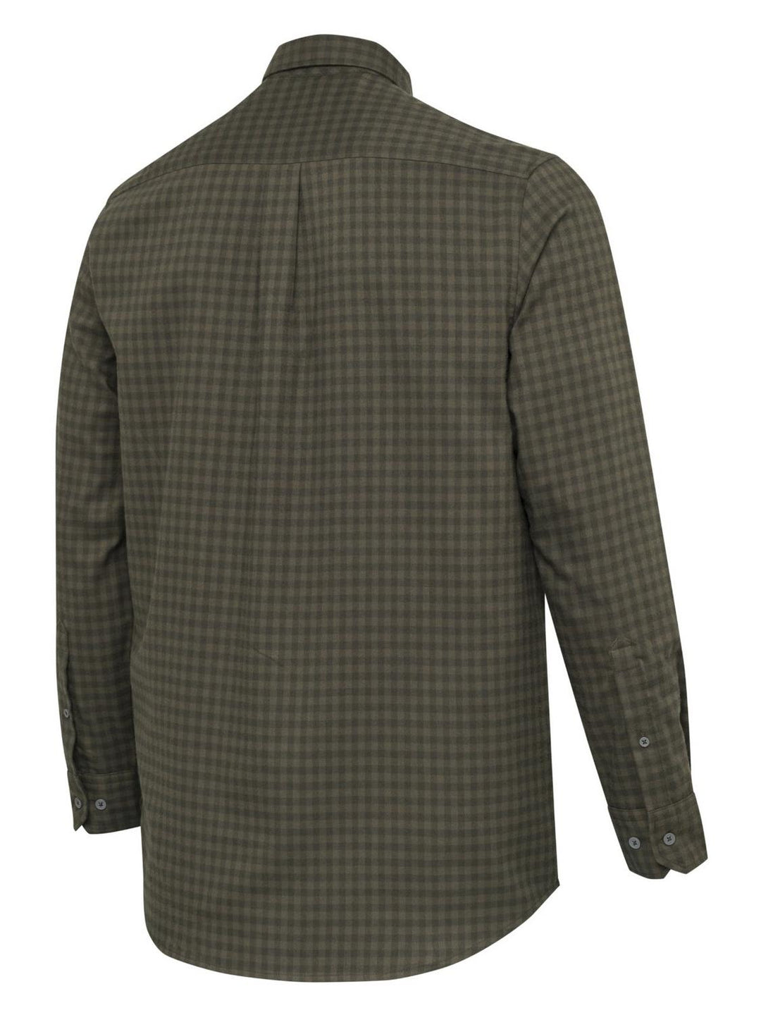 Beretta Cadet Flannel Shirt Green & Brown Check – view 4