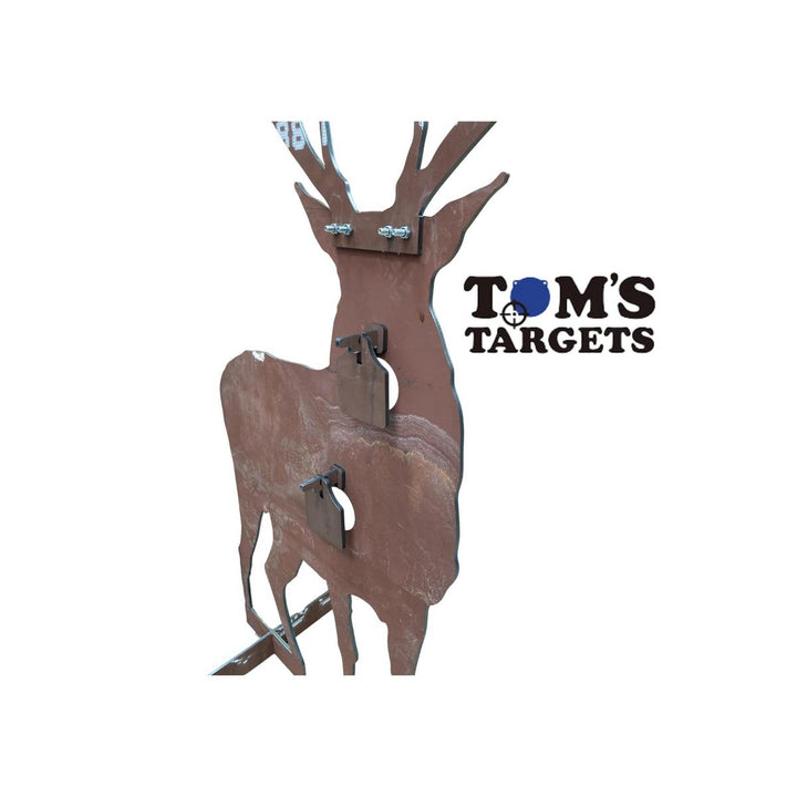 Tom's Targets Red Stag Centrefire - 10mm AR500