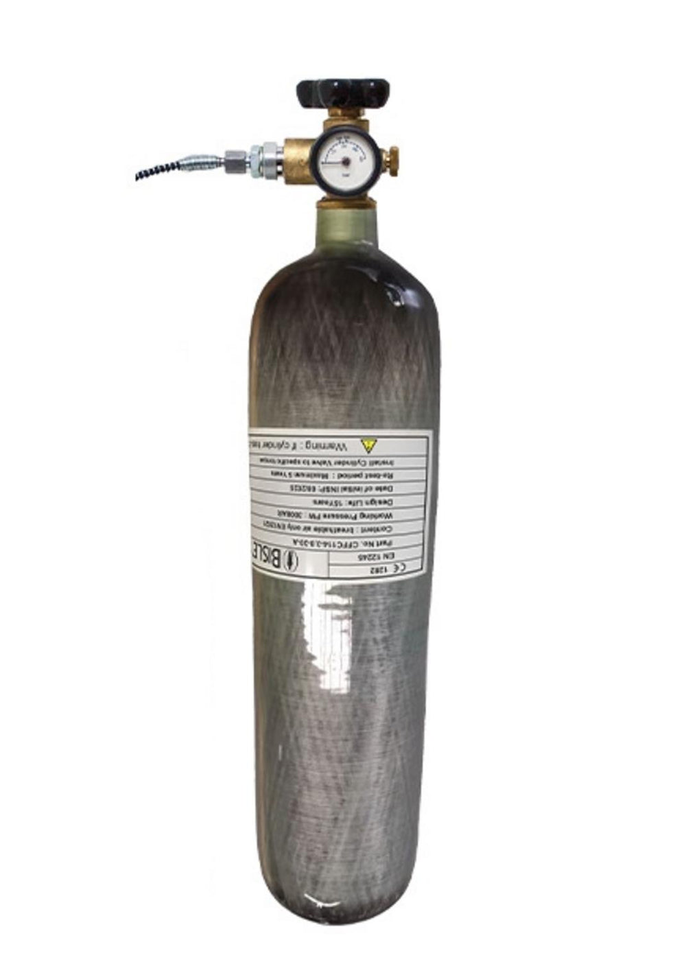 Carbon Fiber 300 BAR Air Cylinders – view 2