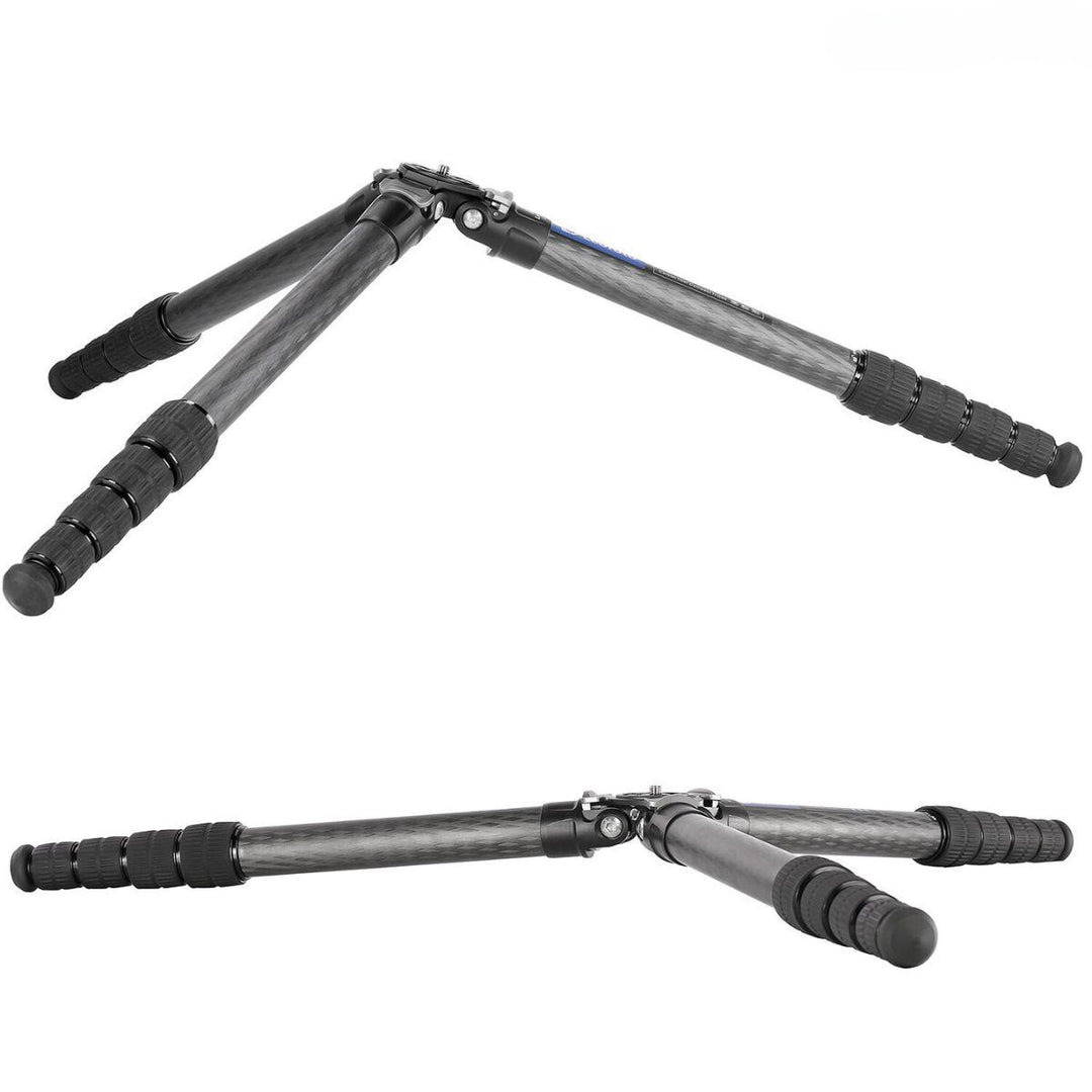 Leofoto Ranger LS-365C Lightweight 10x Layer Carbon Half Ball Levelling Tripod