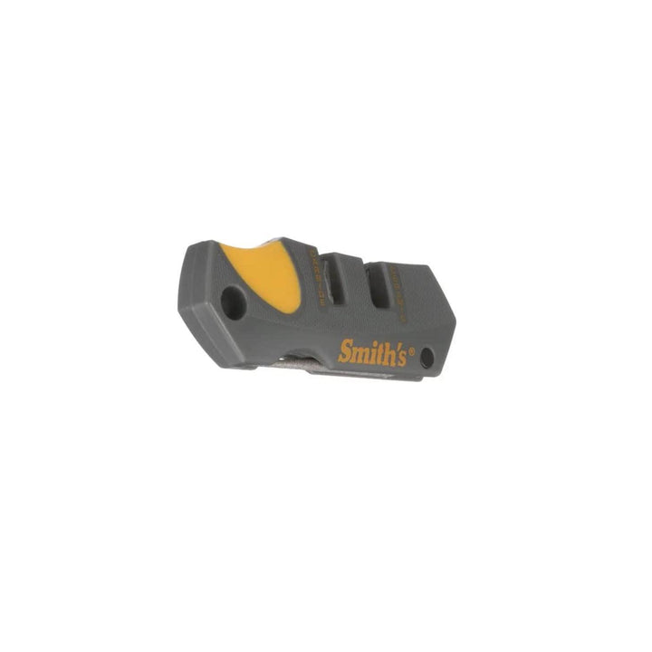 Smiths Knife Sharpener - Tapered diamond rod for sharpening serrations and gut hooks, Carbide blades quickly set the edge