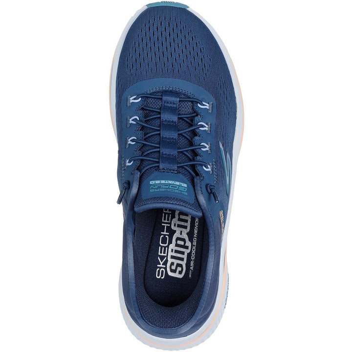 Skechers Performance Go Run Elevate 2.0 Banyan Trainer Navy/Teal