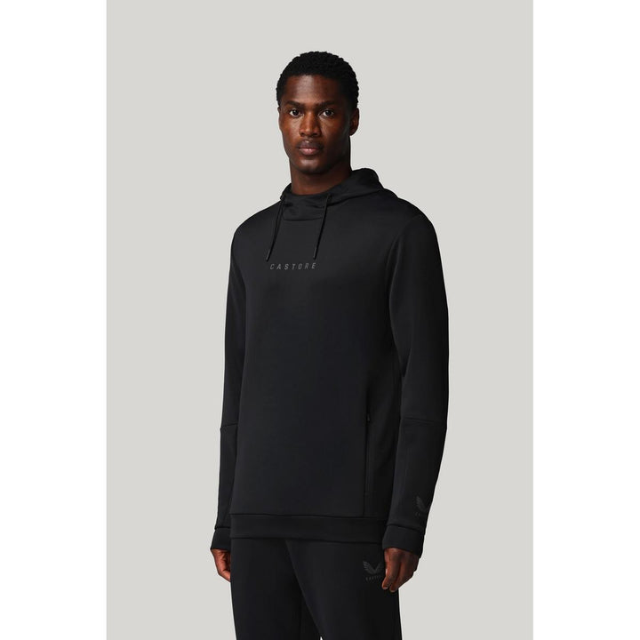 Castore FLEX HOODIE CASTORE BLACK/CASTORE GUNMETAL – view 3