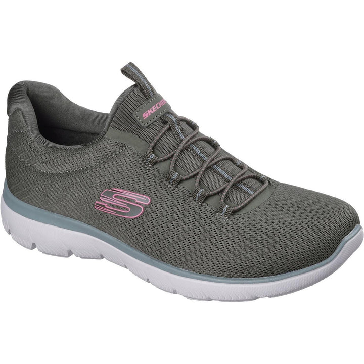 SUMMITS SUMMER BLUSH Olive Mesh