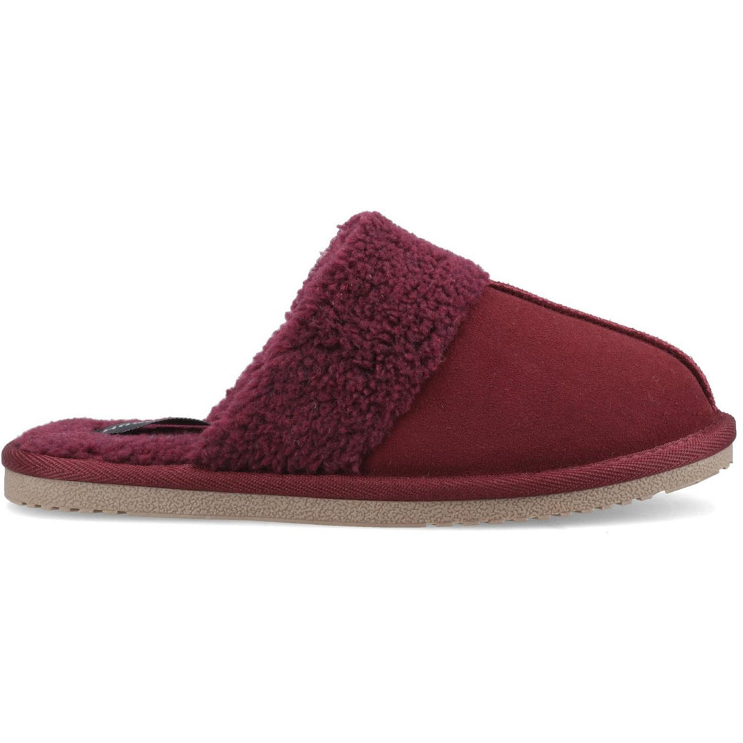 Arianna Mule Slippers Bordeaux