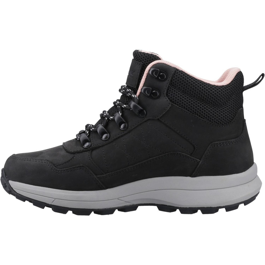Oddington Ladies Nubuck Black