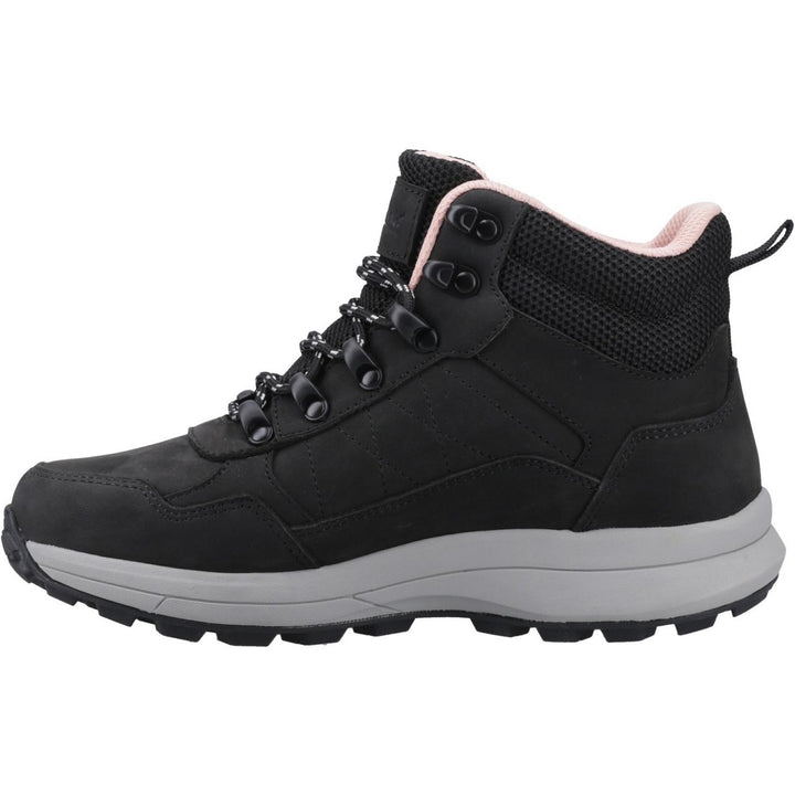 Oddington Ladies Nubuck Black